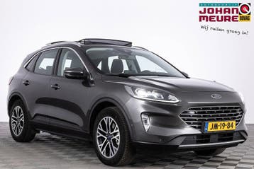 Zakelijke Lease |  Ford Kuga 2.5 PHEV Titanium | PANORAMADAK, Automaat, Stof, Gebruikt, Euro 6