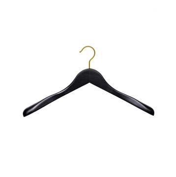 Hanger black Mila 39 cm Gold Hook