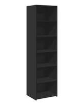 Hoog zwart highboard – stijlvolle opbergkast van houtmateria, Verzenden, Nieuw