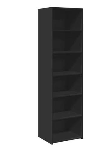 Hoog zwart highboard – stijlvolle opbergkast van houtmateria, Huis en Inrichting, Kasten | Overige, Verzenden, Nieuw