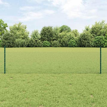 vidaXL zeshoekig gaasgek met palen 25 x 0,5 m PVC-Coated, Verzenden, Nieuw, IJzer