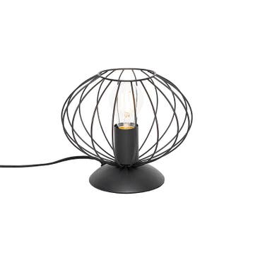 Industriële tafellamp zwart - Margarita, Verzenden, Nieuw, Design