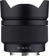 Samyang AF 12 mm F2.0 (geschikt voor Sony E-mount) zwart, Verzenden, Zo goed als nieuw