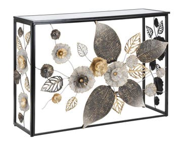 CONSOLE GLAM DONKER CM 111,8X41,9X80, Huis en Inrichting, Ophalen of Verzenden, Nieuw
