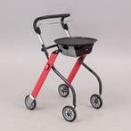 Rollator Trust Care Let's Go Indoor Red (Nieuw), Ophalen of Verzenden, Opvouwbaar, Nieuw