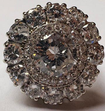 Verlovingsring - 18 karaat Witgoud - 2.85ct. tw. Diamant