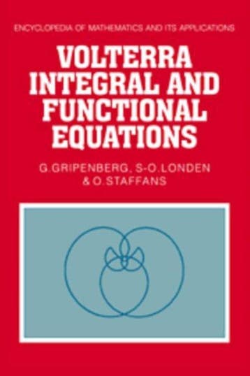 Boek Volterra Integral And Functional Equations 978052110306, Verzenden, Zo goed als nieuw