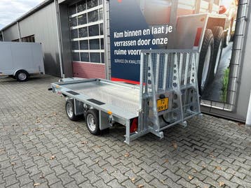 Ifor Williams machinetransporter | 366x157 cm - 3500 kg, Auto diversen, Aanhangers en Bagagewagens, Nieuw
