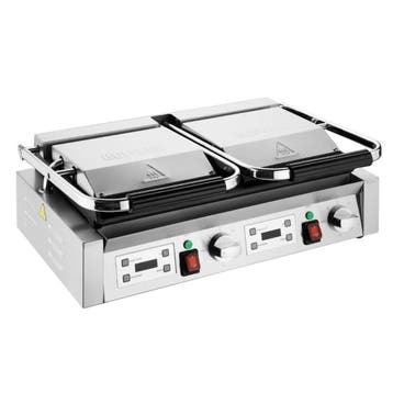 Buffalo Extra Grote Contactgrill Dubbele Vlakke Plaat, Verzenden, Nieuw in verpakking