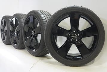Audi A6 A7 4K C8 20 inch velgen Bridgestone Zomerbanden Orig, Gebruikt, Velg(en), Ophalen of Verzenden, 20 inch