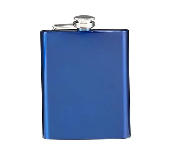 Heupfles (200ml) Blauw, Hobby en Vrije tijd, Feestartikelen, Verzenden