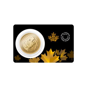 Gouden Call of the Wild series munt 1 troy ounce, Verzenden