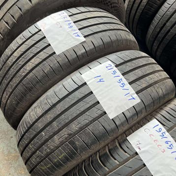 2 x Goodyear Efficientgrip 215-55-17 Zomerbanden 8mm, Auto-onderdelen, Banden en Velgen, 17 inch, Ophalen of Verzenden, Band(en)