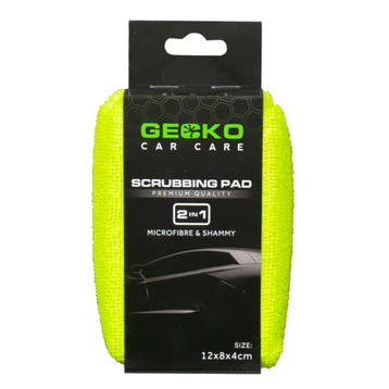 Gecko 2in1 Autoraam Microvezel & Zeem Spons, Ophalen of Verzenden