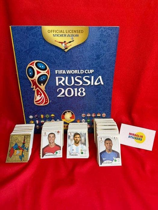 RUSSIA 2018 world cup Panini Empty album + complete loose, Verzamelen, Stickers