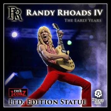 Randy Rhoads IV Rock Iconz Statue The Early Years Red Ver..., Ophalen of Verzenden, Nieuw