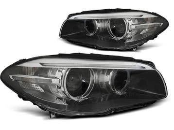 BMW F10/F11 LED tube koplamp unit Zwart 2e kans, Verzenden, Nieuw, BMW