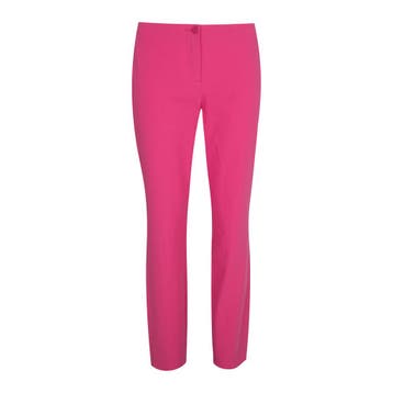 Cambio • roze Ros summer cropped broek • 36, Kleding | Dames, Broeken en Pantalons, Cambio, Verzenden, Nieuw, Roze