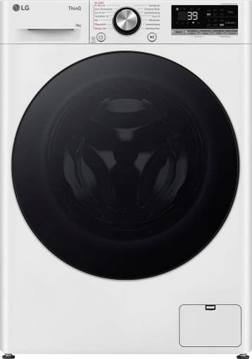LG F2V7SLIM9 - Wasmachine - 9 kg - 1200 tpm - Energieklasse, Ophalen of Verzenden, Nieuw, Voorlader, 85 tot 90 cm