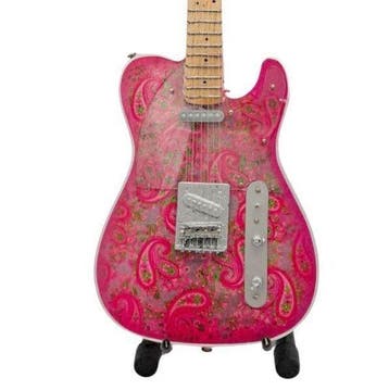 Miniatuur replica Fender gitaar - Noel Gallagher - Oasis, Ophalen of Verzenden, Nieuw, Pop, Beeldje of Miniatuur