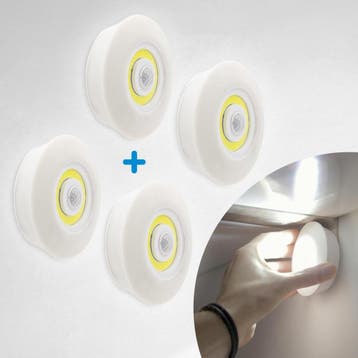 2dekans | HandyLUX LED Plafond- en Wandlamp Set - Draadloze, Ophalen of Verzenden, Nieuw