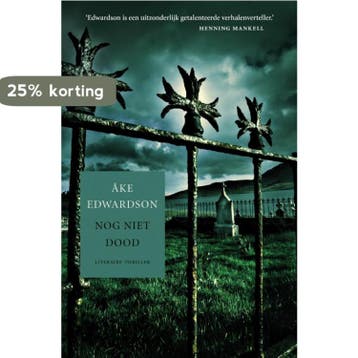 Nog niet dood / Erik Winter / 9 9789022996423 Åke Edwardson, Verzenden, Gelezen, Åke Edwardson