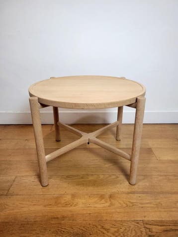 Vintage PP35 bijzettafel van Hans J. Wegner voor PP Møbler, Ophalen of Verzenden, Nieuw