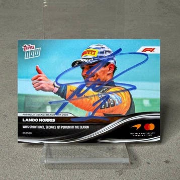 Mclaren - Topps Now - Miami GP 2026 Sprint Race Winner (026), Nieuw