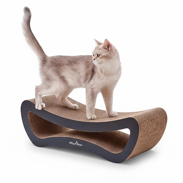 Luxe Krabsofa Kitty Town Leo Medium Krabkarton en Krabmeubel, Dieren en Toebehoren, Krabmeubelen, Krabplank, Nieuw, Ophalen of Verzenden