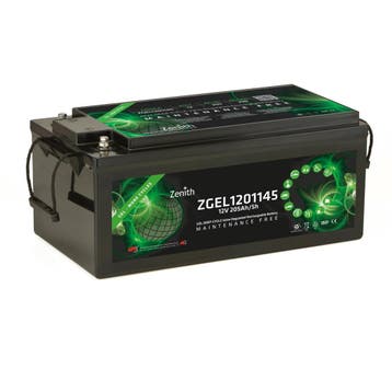 Zenith GEL Deep Cycle accu | ZGEL1201145 | 12V 230Ah, Ophalen of Verzenden, Nieuw