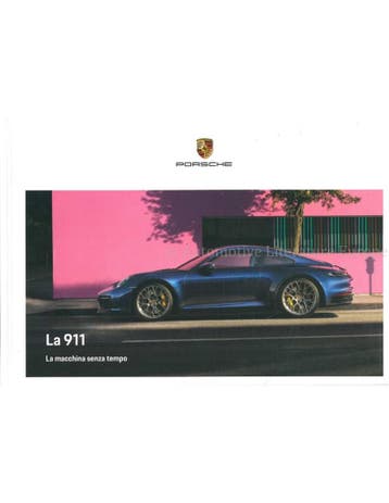 2020 PORSCHE 911 CARRERA HARDCOVER BROCHURE ITALIAANS, Nieuw, Porsche, Author