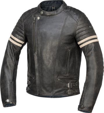 IXS Andy Zwart Leren Motorjas, Nieuw met kaartje, Jas | leer, IXS, Heren