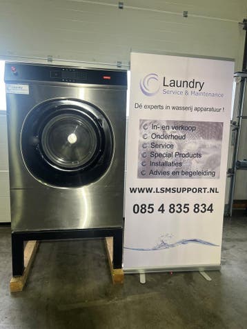 industriële wasmachine AF180 18 KG, Minder dan 1200 toeren, 10 kg of meer, Refurbished, Voorlader