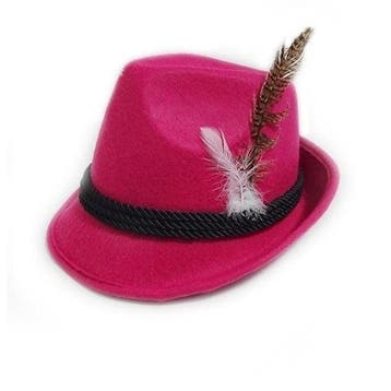 Jagershoedje Tirol Roze, Ophalen of Verzenden, Nieuw