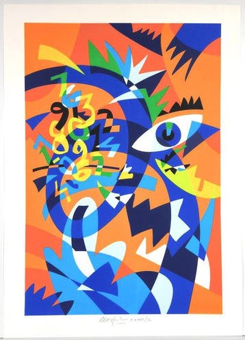 Ugo Nespolo (1941) - Occhio