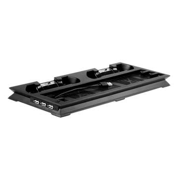 PS4 Pro Verkoelende Verticale Stand + 2 oplaadstations PS4, Ophalen of Verzenden, Zo goed als nieuw, PlayStation 4