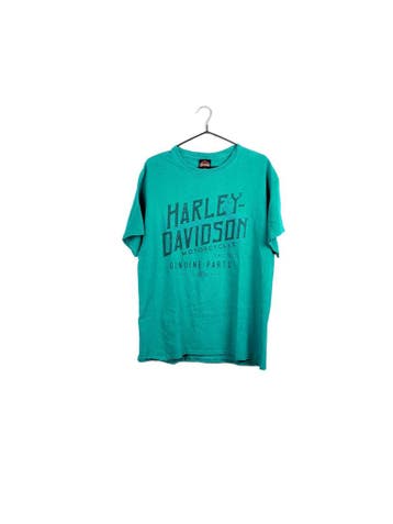 HARLEY-DAVIDSON T-shirts Dames maat L Teal Vintage, Ophalen of Verzenden, Nieuw