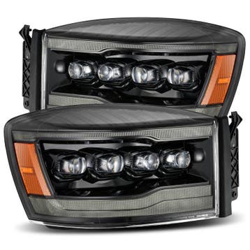 AlphaRex 06-08 Ram 1500HD NOVA LED Proj Headlights Plank, Ophalen of Verzenden, Nieuw