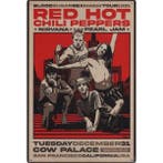 Wandbord -  Red Hot Chili Peppers Blood Sugar Sex Magik Tour, Ophalen of Verzenden, Nieuw