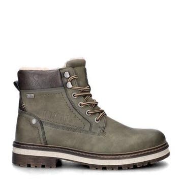 Mustang veterboots voor heren in het Groen, Verzenden, Nieuw, Mustang
