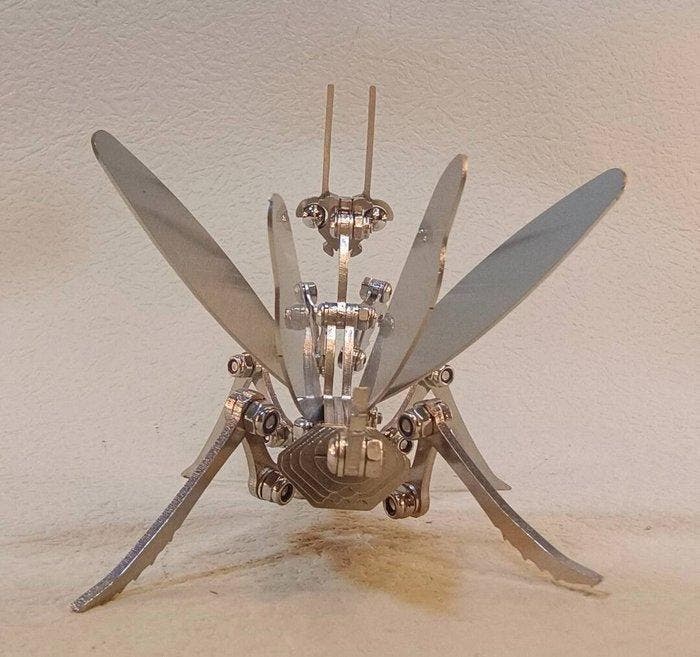 Decoratief ornament - Steampunk-insectenkunst, Antiek en Kunst, Kunst | Designobjecten
