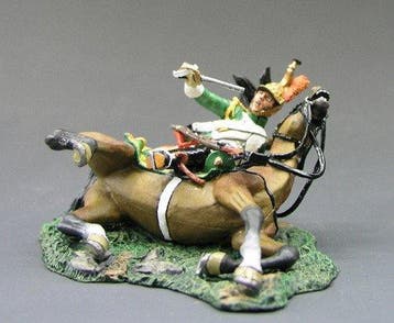 King & Country - Tinnen soldaat - NA044 Dragoon on the, Nieuw