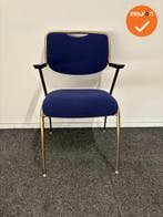 Brunner Vergaderstoel - Blauwe stoffering (Vergaderstoelen), Vergader- of Presentatieruimte, Ophalen of Verzenden, Gebruikt, Stoel