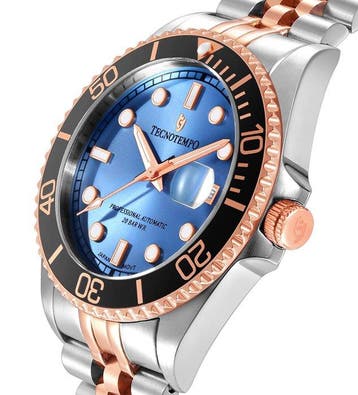 Tecnotempo - Professional Automatic - Japan Movt - 200M W.R, Nieuw