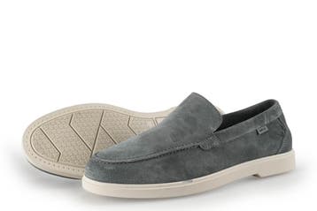 Manfield Instappers in maat 41 Blauw, Manfield, Overige typen, Zo goed als nieuw, Verzenden