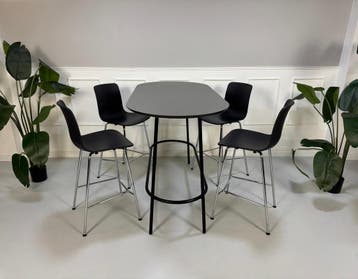 Vitra HAL RE Stool Medium Stoel Designer Morrison Barkruk +, Ophalen of Verzenden, Zo goed als nieuw, Kunststof