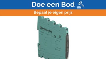 Bieden: Pepperl+Fuchs S1SD-1AI-1U.2 Signal Conditioner 24VD, Ophalen of Verzenden, Nieuw, Kabel of Apparatuur