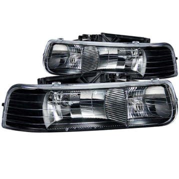 ANZO 1999-2002 Chevrolet Silverado 1500 Crystal Headlights, Auto-onderdelen, Verlichting, Ophalen of Verzenden, Nieuw