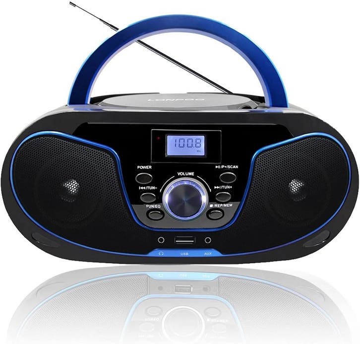 Stereo CD Speler Kids - Bluetooth | 40% Korting, Audio, Tv en Foto, Cd-spelers, Draagbaar, Zo goed als nieuw, Overige merken, Ophalen of Verzenden
