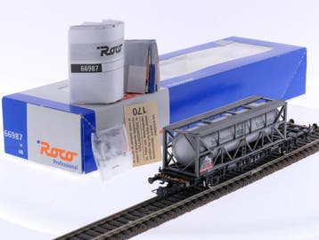 Schaal H0 Roco 66987 containerwagen Bergbauern-Milch van..., Hobby en Vrije tijd, Modeltreinen | H0, Gelijkstroom, Overige typen